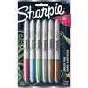 Sharpie Metallic Markers, Fine, 6/ST, Assorted PK SAN2029678